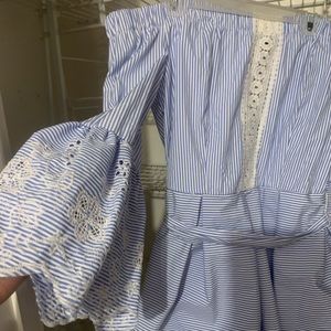 Off the shoulder dress